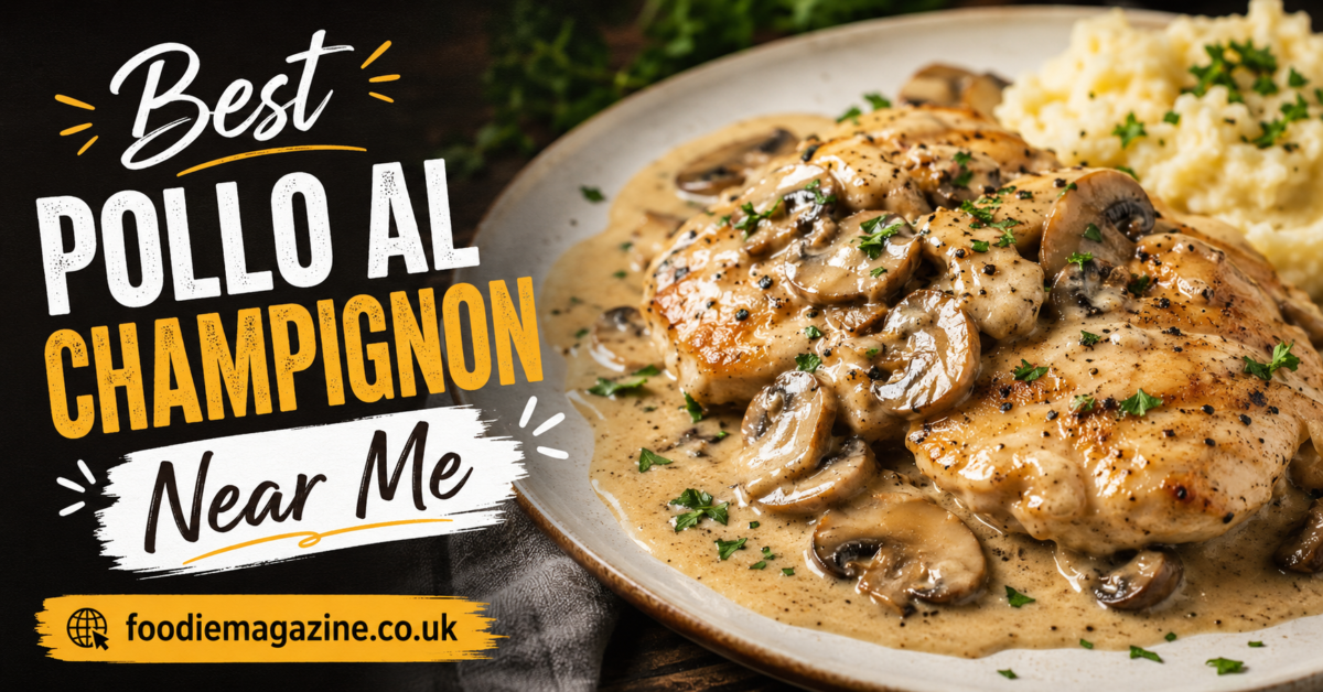 Best Pollo al Champignon Near Me Creamy Mushroom Chicken